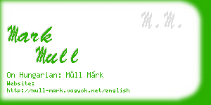mark mull business card