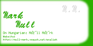 mark mull business card